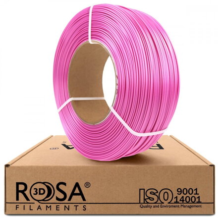 ReFill ROSA3D PLA Starter SATÉNOVĚ RŮŽOVÁ 1,75 mm 1 kg