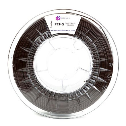 Filament NEBULA PETG ČOKOLÁDOVĚ HNĚDÁ 1,75 mm 1 kg