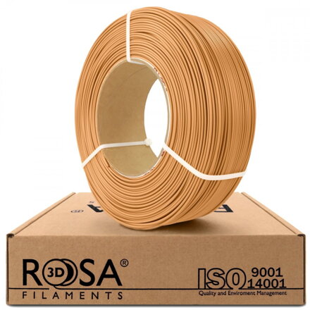 ReFill ROSA3D PLA Starter SVĚTLE HNĚDÁ 1,75 mm 1 kg