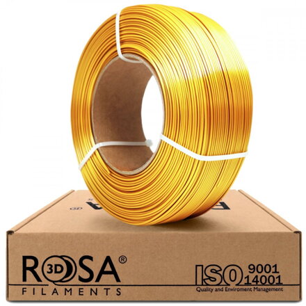 ReFill ROSA3D PLA SILK ZLATÁ 1,75 mm 1 kg