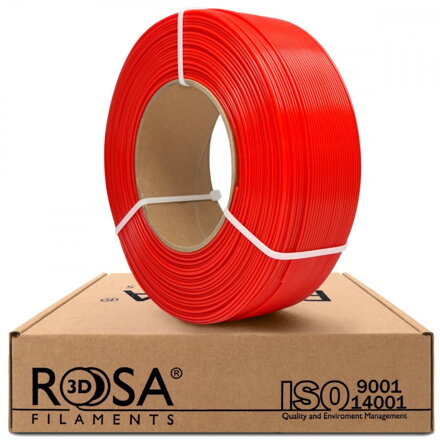 ReFill ROSA3D PLA Starter ČERVENÁ 1,75 mm 1 kg