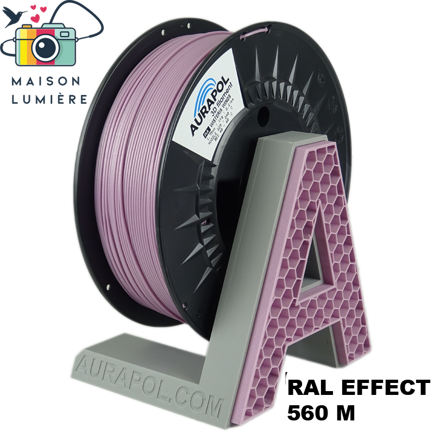 Filament AURAPOL PLA WISTERIA WINDS 1,75 mm 1 kg.