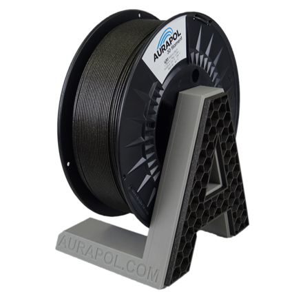 Filament AURAPOL PLA ČERNÁ GALAXY 1,75 mm 1 kg.