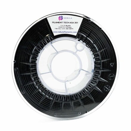 Filament NEBULA ASA 301 ČERNÁ 1,75 mm 1 kg.