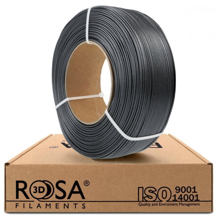 ReFill ROSA3D PLA Starter GLITTER GRAPHITE 1,75 mm 1 kg