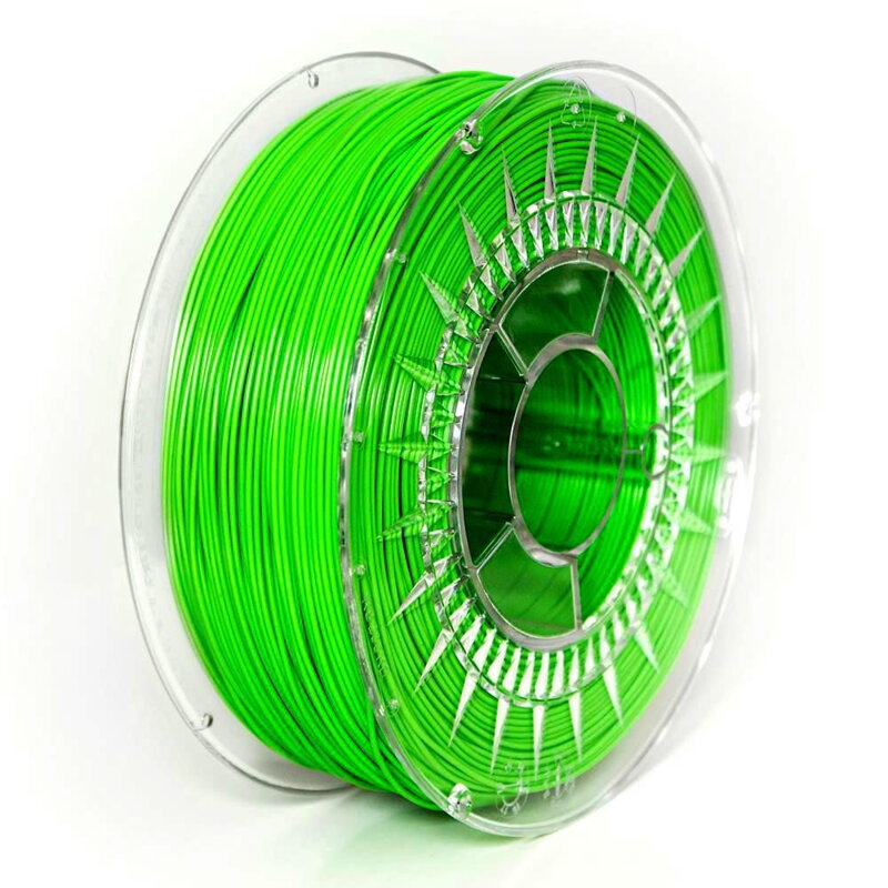 PET-G filament 1,75 mm jasně zelený Devil Design 1 kg