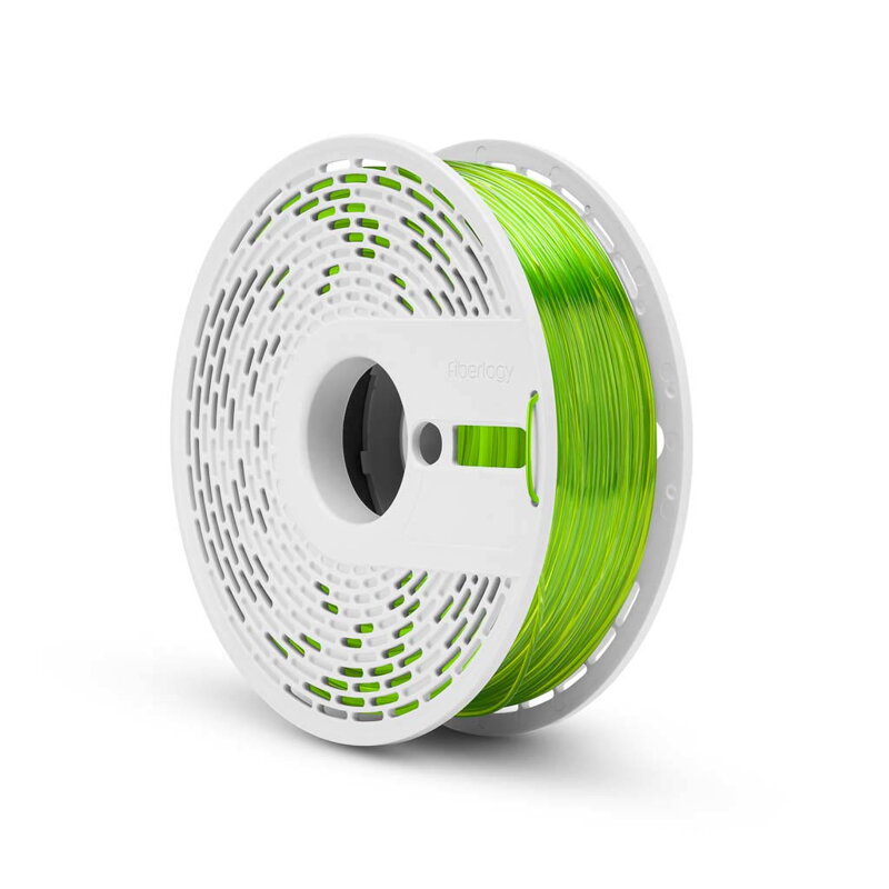 PCTG filament světle zelený transparentní 1,75mm Fiberlogy 750g
