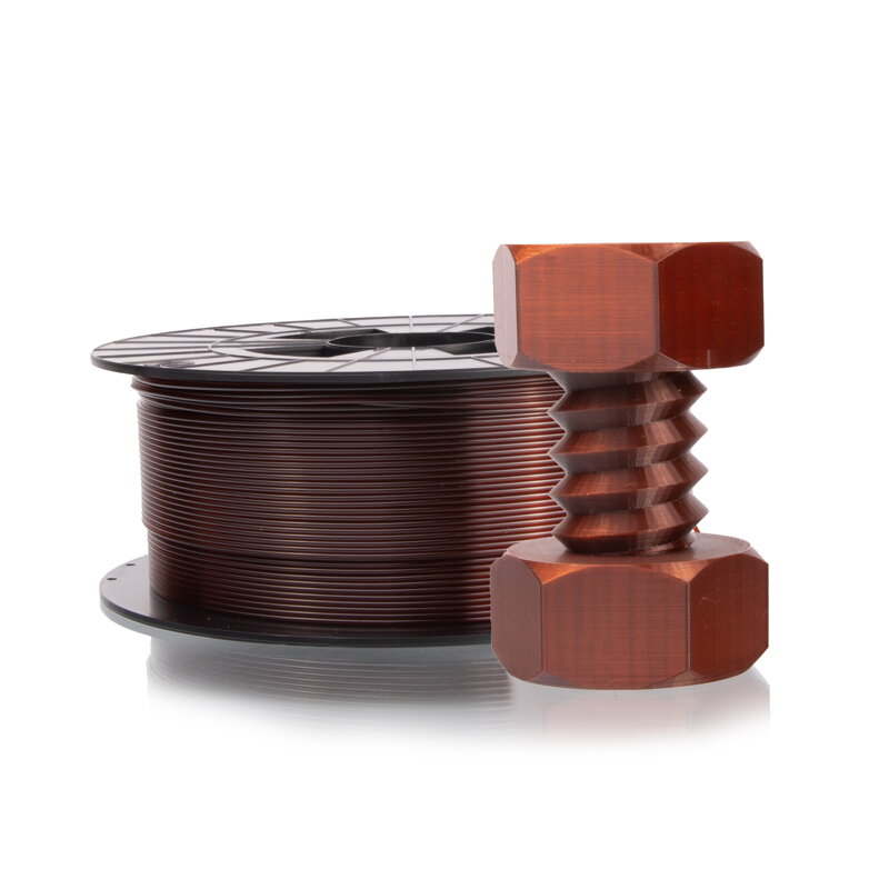 Filament-PM PET-G tisková struna hnědá transp 1,75 mm 1 kg Filament PM Filament-PM PET-G tisková struna hnědá transp 1,75 mm 1 kg Filament PM