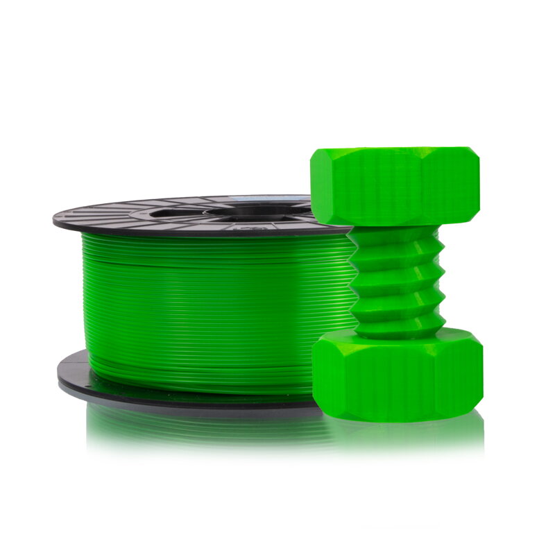 Filament-PM PET-G tisková struna zelená transparentní 1,75 mm 1 kg Filament PM