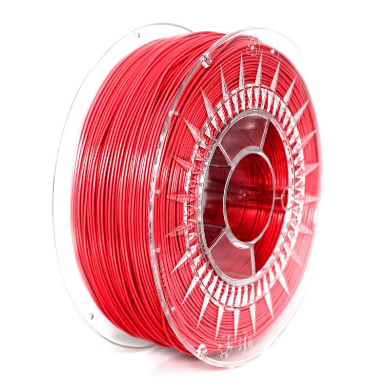 ABS+ filament 1,75 mm červená Devil Design 1 kg