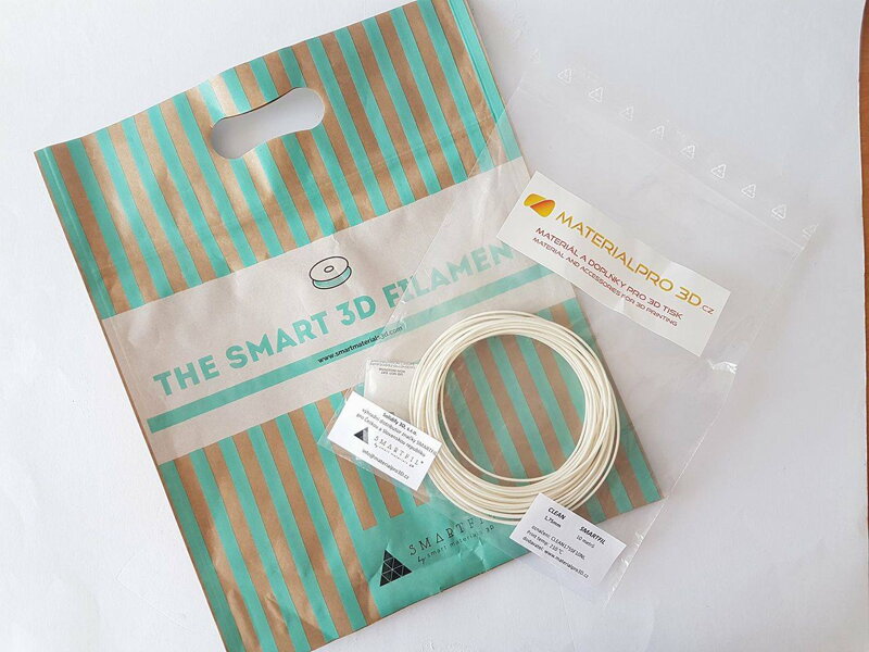 Čistící filament CLEAN Smartfil natural 1,75mm 10metrů Čistící filament CLEAN Smartfil natural 1,75mm 10metrů