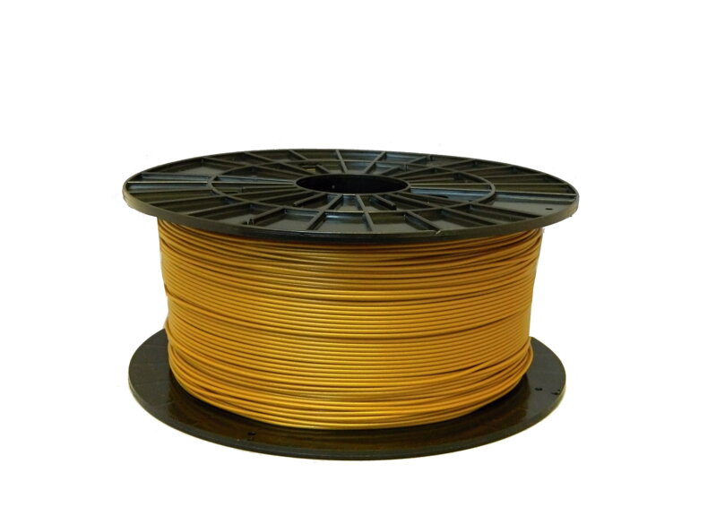 Filament-PM PLA tisková struna zlatá 1,75 mm 1 kg Filament PM