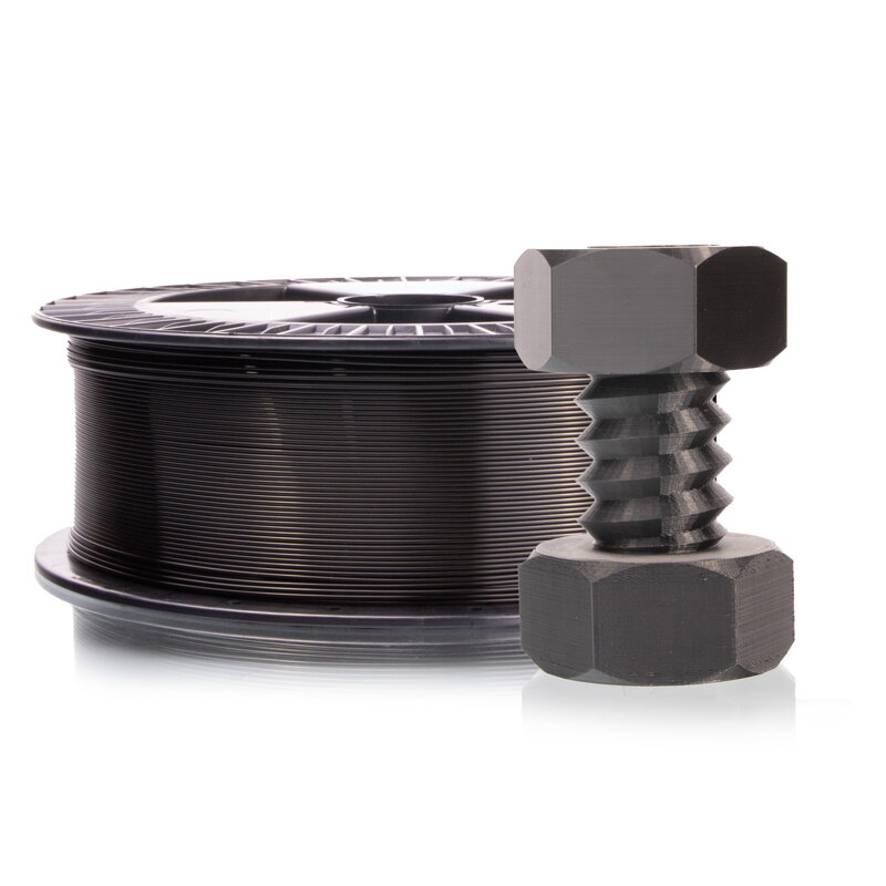 Filament-PM PET-G tisková struna černá 1,75 mm 2 kg Filament PM