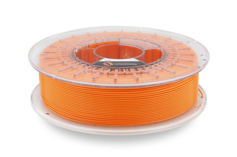 PLA filament Extrafill Orange Orange 1,75mm 750g Fillamentum