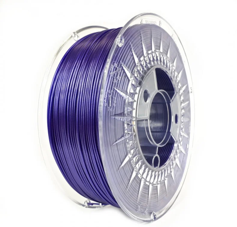 PLA filament 1,75 mm Galaxy třpytivý fialový Devil Design 1 kg