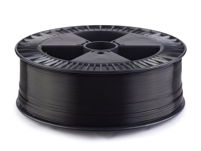 PLA filament Extrafill černý 1,75mm 2500g Fillamentum