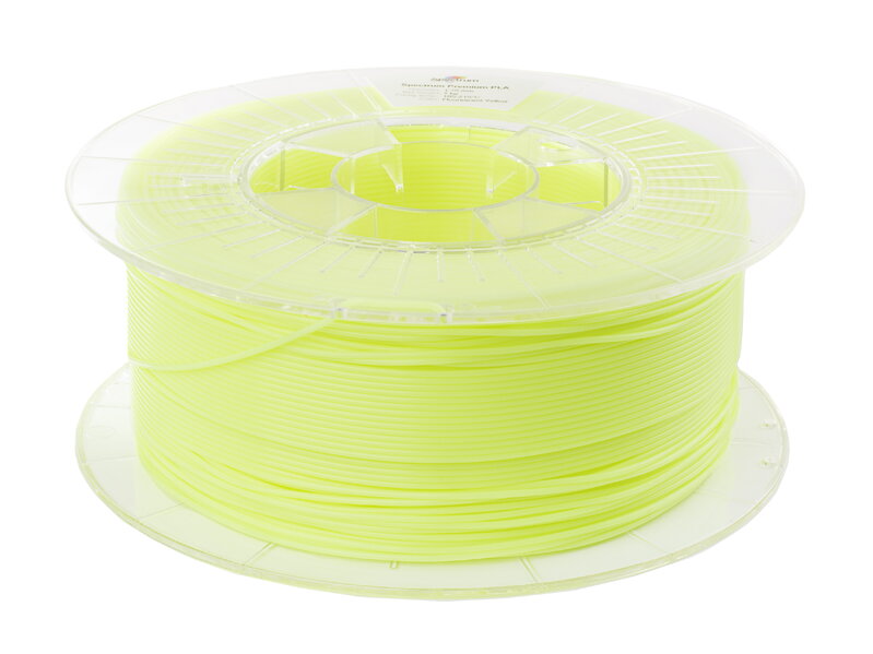 PLA filament Fluorescent Yellow 1,75 mm Spectrum 1 kg