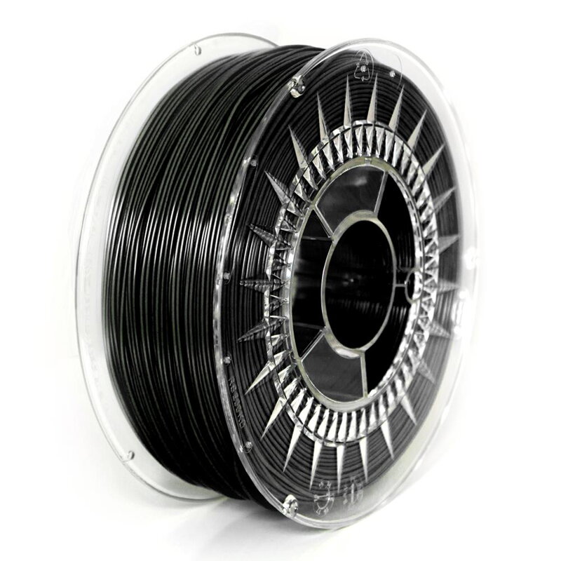 PLA filament 1,75 mm černý Devil Design 1 kg