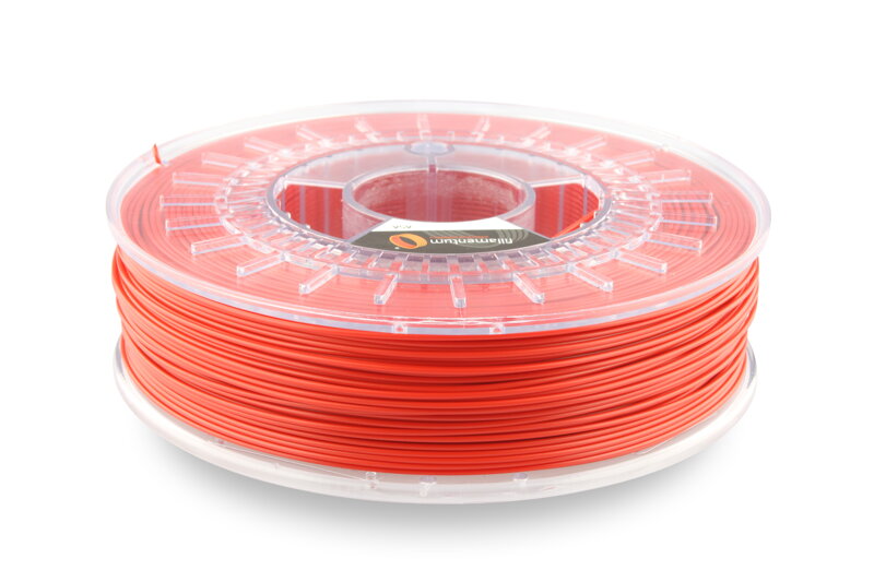 ASA Extrafill "Traffic red" 1,75 mm 3D filament 750g Fillamentum