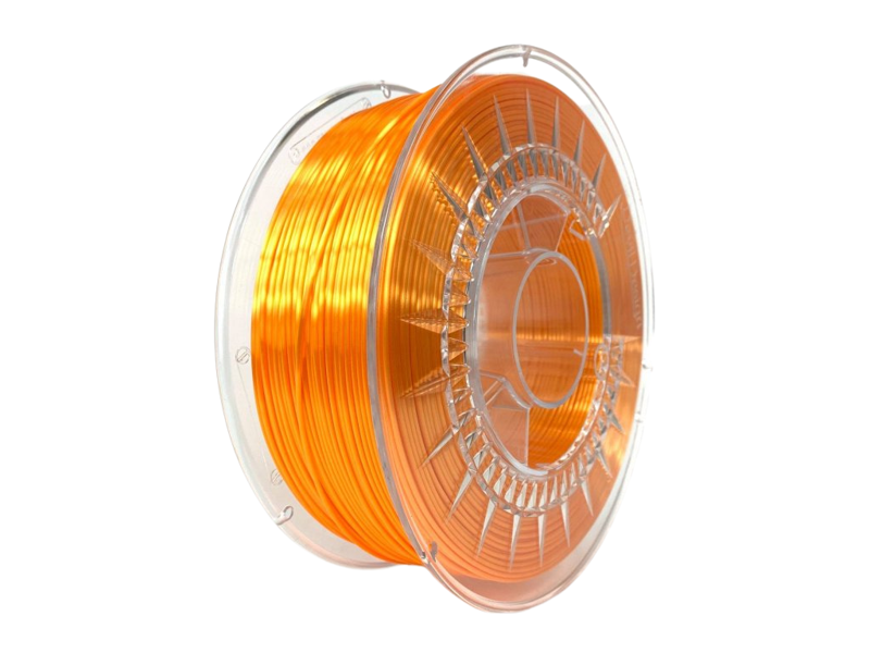 SILK filament jasně oranžový Devil Design 1 kg 1,75 mm SILK filament jasně oranžový Devil Design 1 kg 1,75 mm