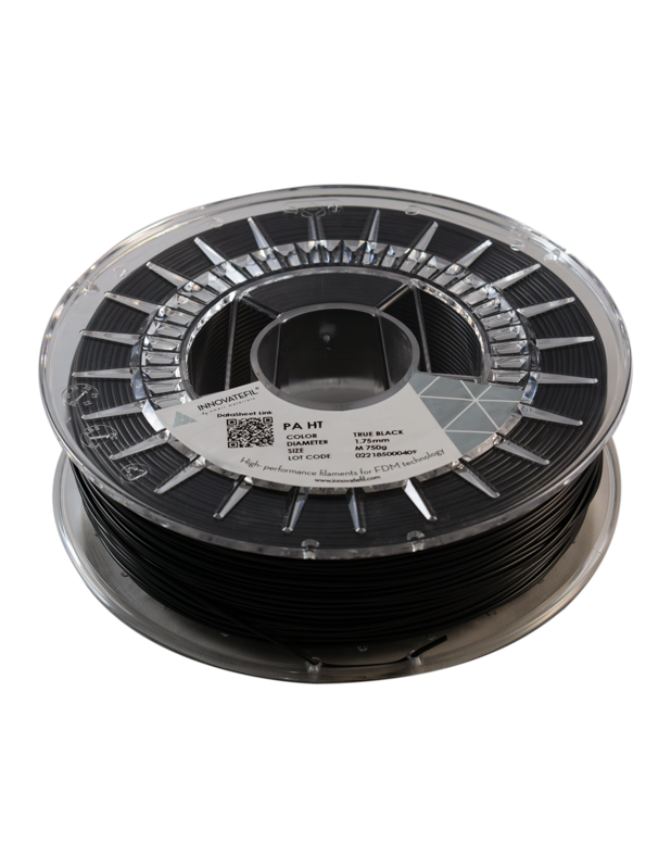 INNOVATEFIL Nylon PA HT filament černý 1,75 mm 750g INNOVATEFIL Nylon PA HT filament černý 1,75 mm 750g