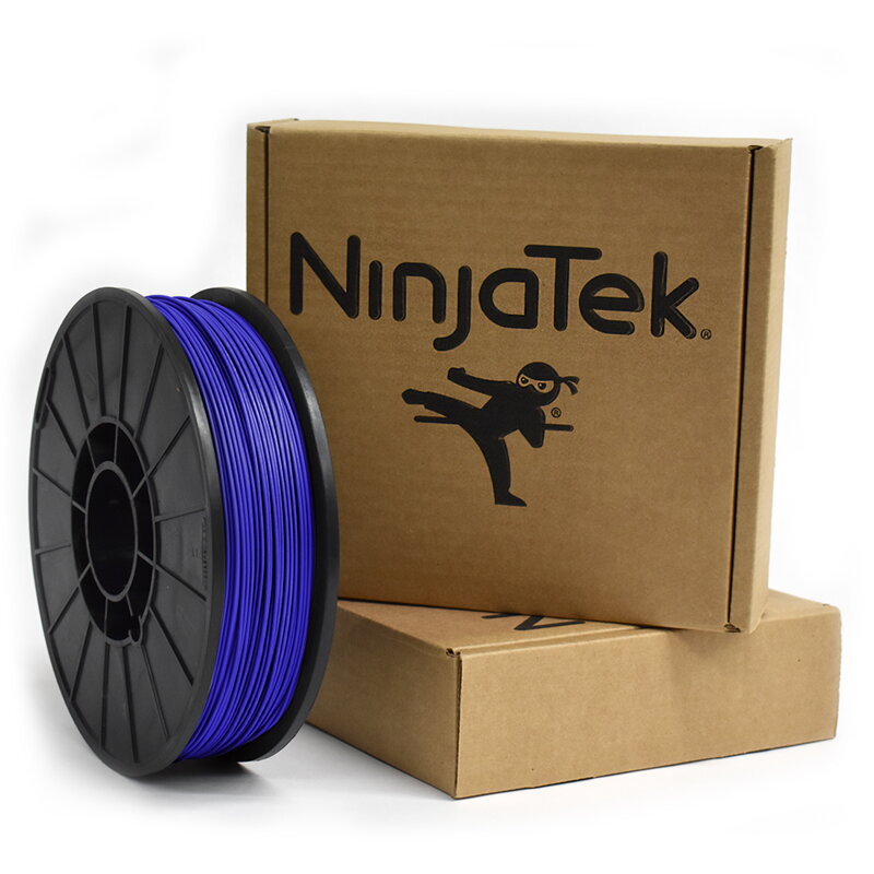 NinjaFlex Filamentt - 1,75 mm - 1 kg - safírově modrá NinjaFlex Filamentt - 1,75 mm - 1 kg - safírově modrá