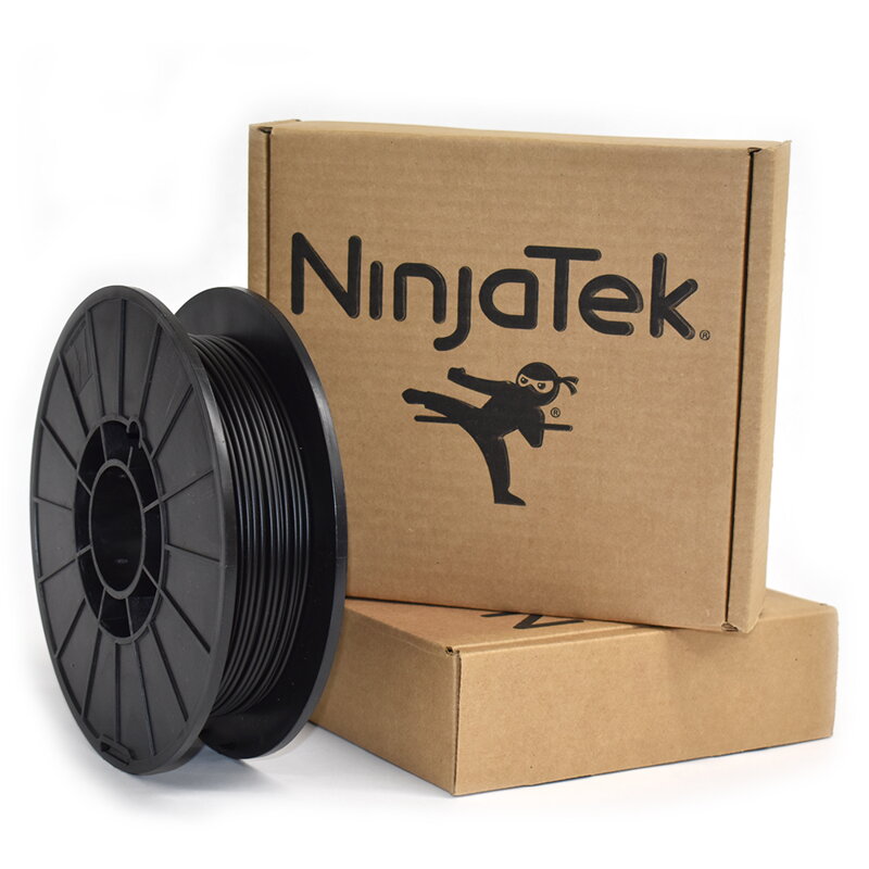 NinjaFlex Filament - 2,85 mm - 0,5 kg - půlnoční černá