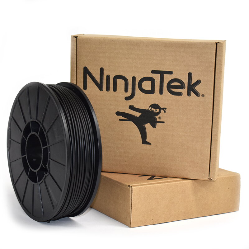 NinjaFlex Filament - 2,85 mm - 1 kg - půlnoční černá NinjaFlex Filament - 2,85 mm - 1 kg - půlnoční černá