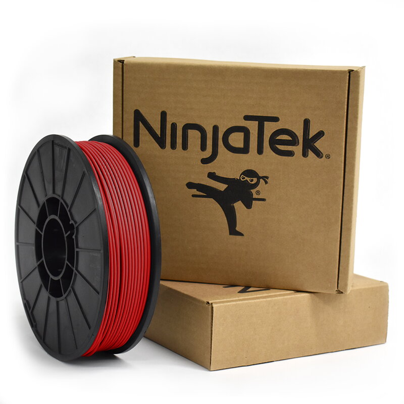 Ninjaflex Filament - 2,85 mm - 1 kg - hasičská červená
