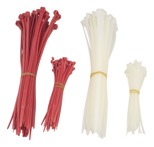 Deltaco Stahovací pásky – 200 ks