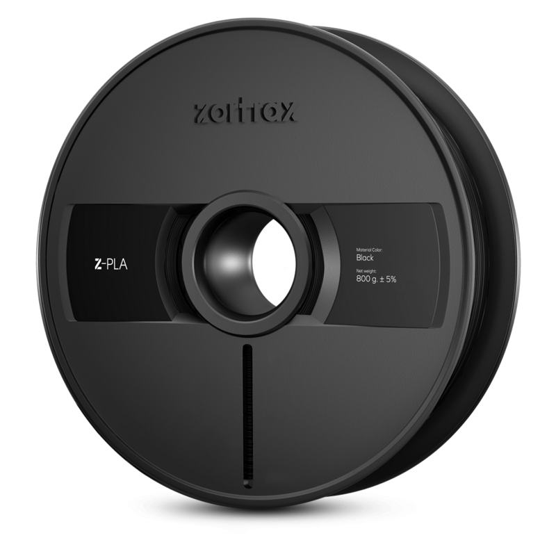 Zortrax Z -PLA vlákno - 1,75 mm - 800 g - černá