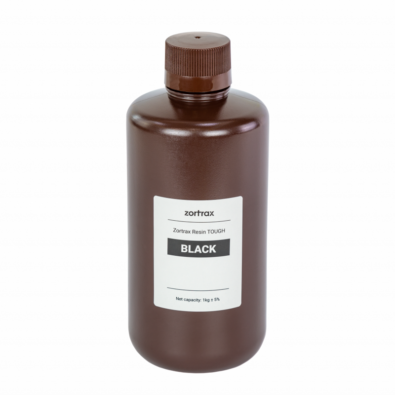 Zortrax UV Resin - Tough - 1 kg - Black Zortrax UV Resin - Tough - 1 kg - Black