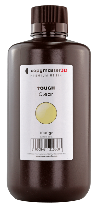 Copymaster3D Houževnatá UV ABS-like pryskyřice - 1 kg - Čirá