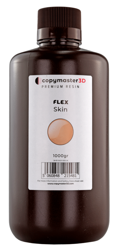 Copymaster3D Flex UV pryskyřice - 1 kg - Tělová