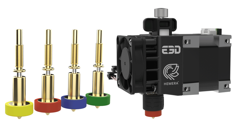 E3D RapidChange Revo™ Hemera - 1.75mm, 12V Fully Loaded Kit E3D RapidChange Revo™ Hemera - 1.75mm, 12V Fully Loaded Kit