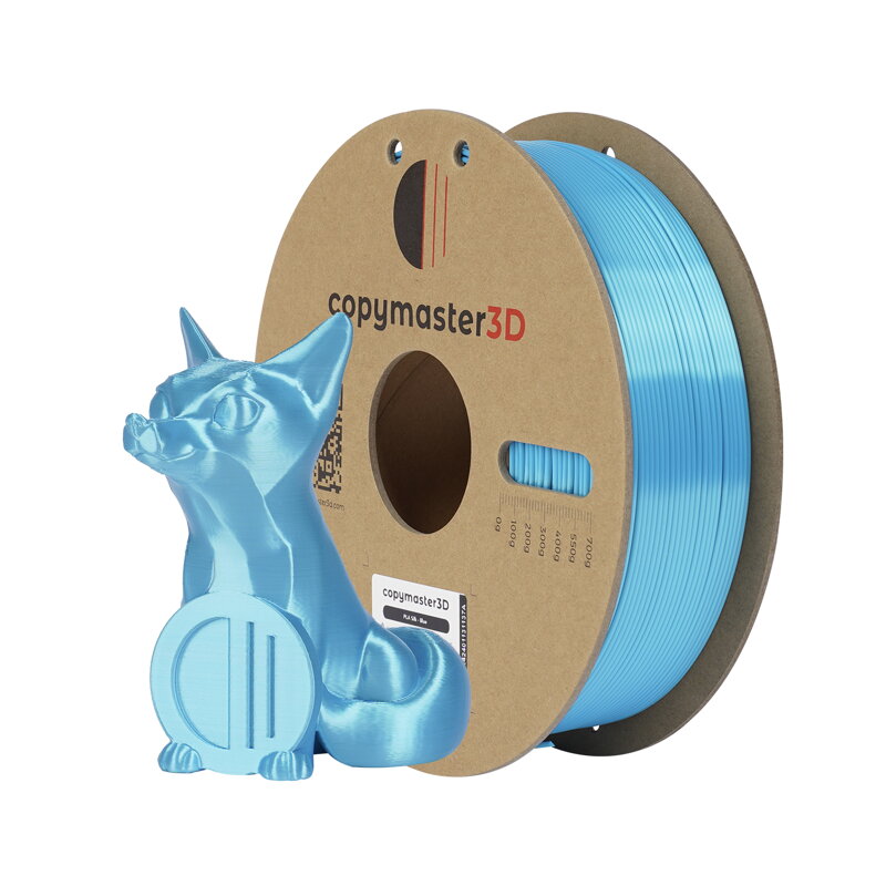 Copymaster3D Hedvábný PLA - Modrý - 1,75 mm - 1 kg