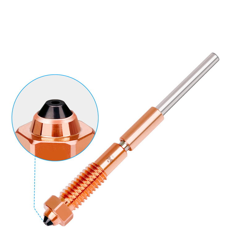 Mingda - MD-400D High Coat Harden Steel Nozzle Hotend - ⌀ 0.60 mm