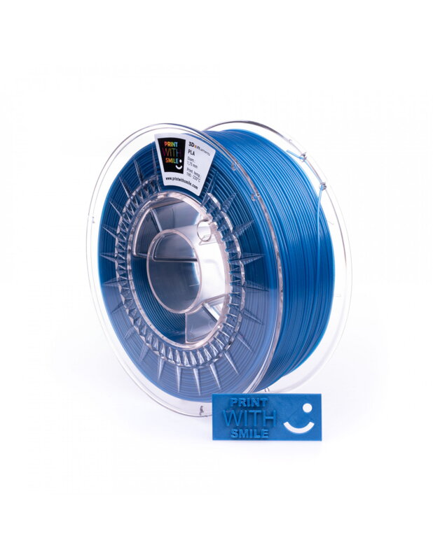 Print With Smile - PLA - 1,75 mm - Metallic BLUE - 1000 g Print With Smile - PLA - 1,75 mm - Metallic BLUE - 1000 g