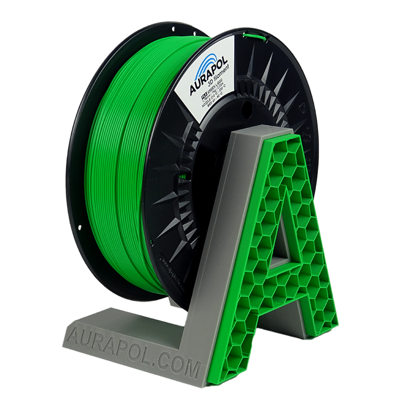 Filament Aurapol PLA HT110 ZELENÁ 1,75 mm 1 kg. Filament Aurapol PLA HT110 ZELENÁ 1,75 mm 1 kg.