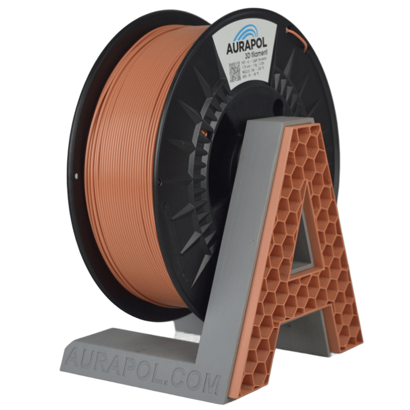 Filament AURAPOL PETG LIGHT TERRACOTTA 1,75 mm 1 kg.