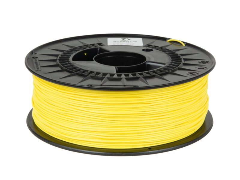 Filament 3D POWER Basic PLA ŽLUTÁ 1,75 mm 1 kg. Filament 3D POWER Basic PLA ŽLUTÁ 1,75 mm 1 kg.