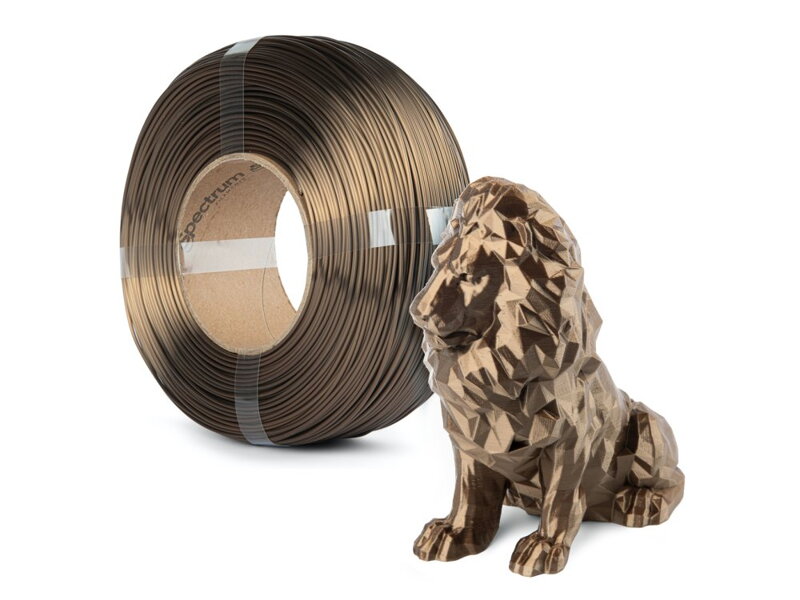ReFill SPECTRUM PLA SILK BRONZOVÁ 1,75 mm 1 kg