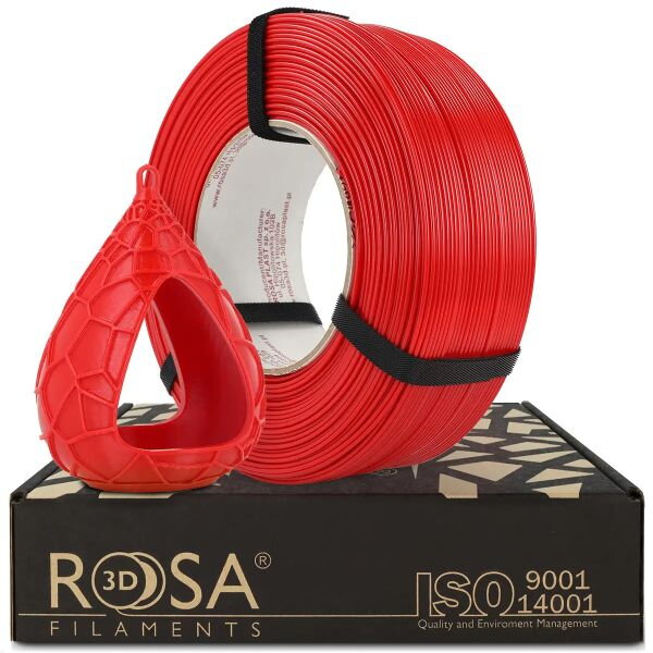 ReFill ROSA3D PETG Standard HS ČERVENÁ 1,75 mm 1 kg