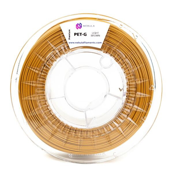 Filament NEBULA PETG SVĚTLE HNĚDÁ 1,75 mm 1 kg