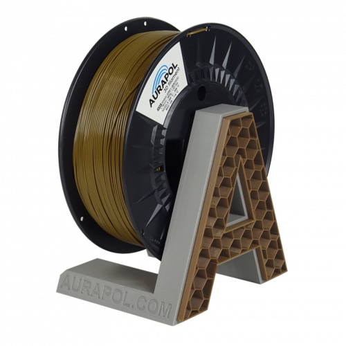 Filament Aurapol ASA HNĚDÁ KHAKI 1,75 mm 850g.