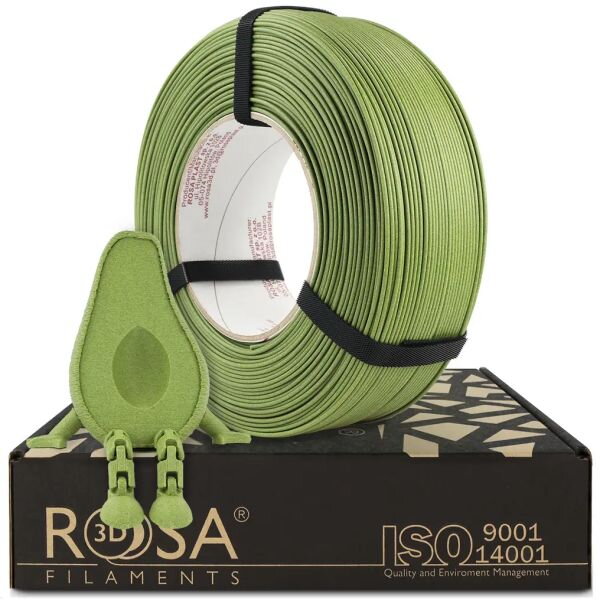 ReFill ROSA3D PLA-CF MATT AVOCADO GUACAMOLE 1,75 mm 1 kg