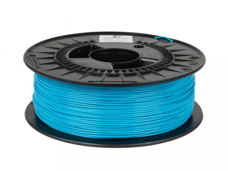 Filament 3D POWER Basic PLA SVĚTLE MODRÁ 1,75 mm 1 kg. Filament 3D POWER Basic PLA SVĚTLE MODRÁ 1,75 mm 1 kg.