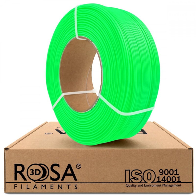 ReFill ROSA3D PLA Starter NEONOVĚ ZELENÁ 1,75 mm 1 kg ReFill ROSA3D PLA Starter NEONOVĚ ZELENÁ 1,75 mm 1 kg