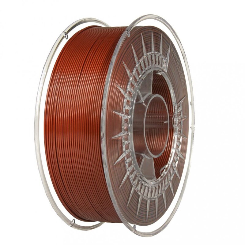 Filament DEVIL DESIGN PLA TMAVĚ MĚDĚNÁ 1,75 mm 1 kg.