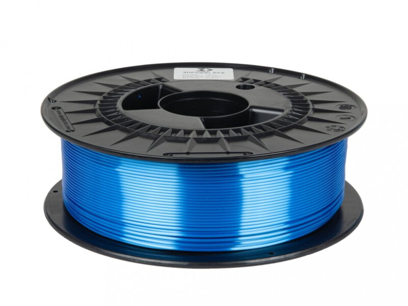 Filament 3D POWER SILK MODRÁ 1,75 mm 1 kg. Filament 3D POWER SILK MODRÁ 1,75 mm 1 kg.
